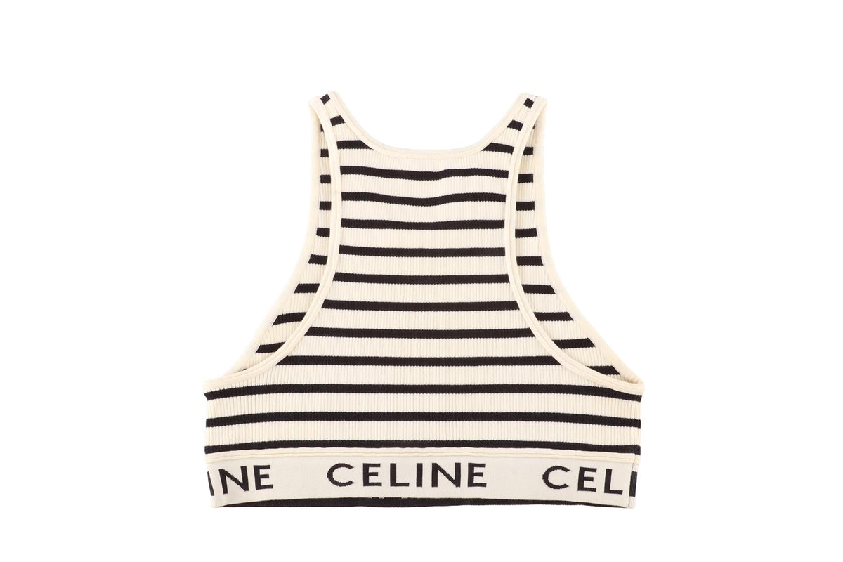 CELINE CREAM COTTON TOP SMALL