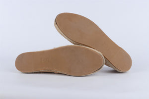 CHRISTIAN DIOR BEIGE GRANVILLE RAFFIA ESPADRILLES EU 40.5 UK 7.5 US 10.5