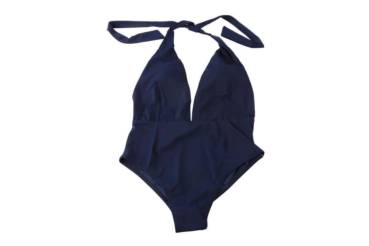 ALEXANDRA MIRO NAVY SWIMSUIT MEDIUM