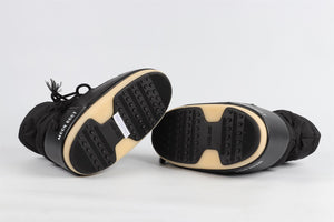MOON BOOTS BLACK ANKLE BOOTS EU 39-40 UK 6-6.5 US 7-7.5