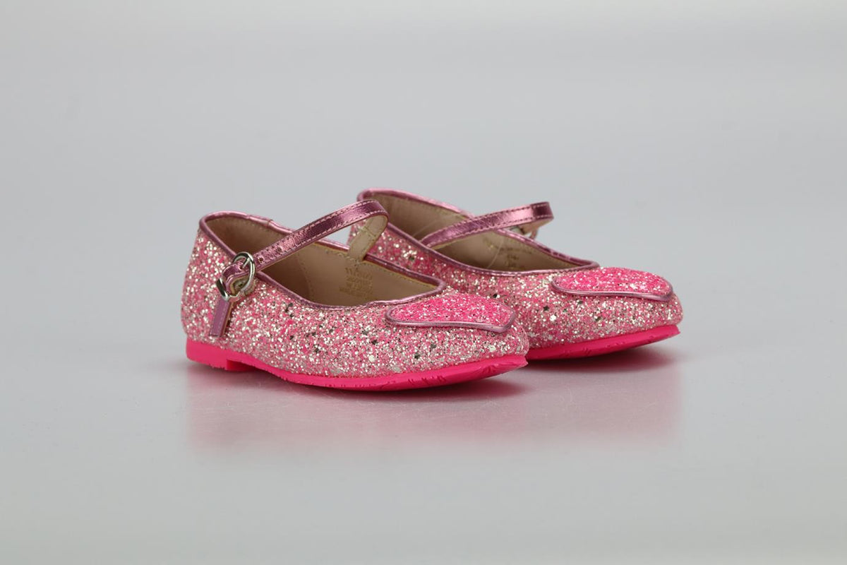 SOPHIA WEBSTER KIDS GIRLS LEATHER BALLERINA FLATS EU 26 UK 8.5 US 9.5