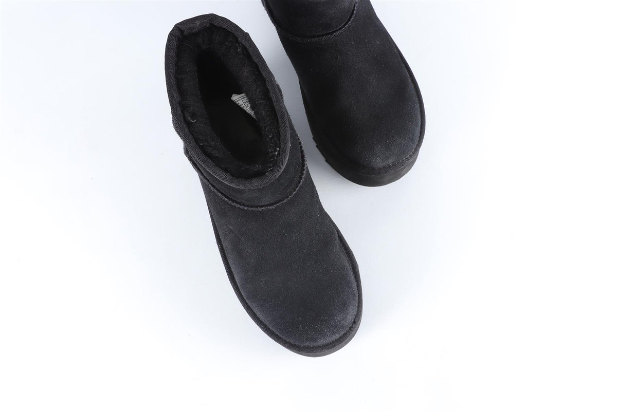 UGG AUSTRALIA BLACK KIDS GIRLS BOOTS EU 36 UK 3 US 4