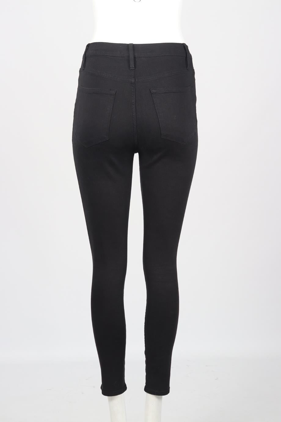 FRAME HIGH RISE SKINNY JEANS W27 UK 8-10