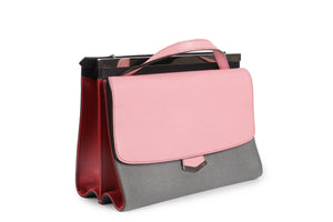 FENDI MULTI DEMI JOUR LEATHER SHOULDER BAG
