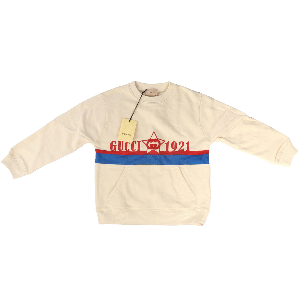 GUCCI CREAM KIDS BOYS SWEATSHIRT 6 YEARS