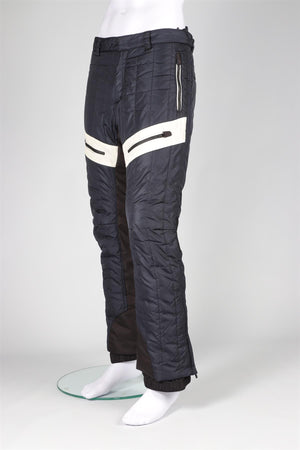 MONCLER GRENOBLE NAVY MEN'S PADDED SKI TROUSERS LARGE