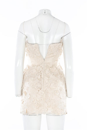 MAGDA BUTRYM + H&M CREAM LACE MINI DRESS FR 36 UK 8
