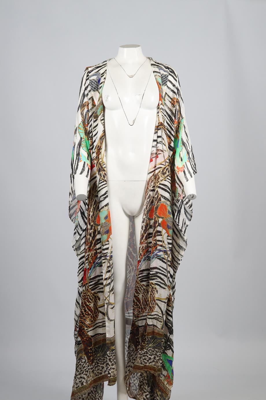 CAMILLA SILK ROBE ONE SIZE