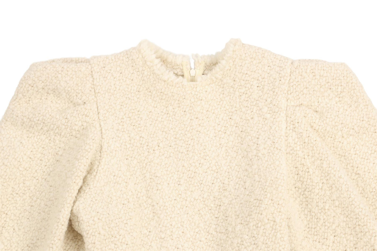 ISABEL MARANT CREAM WOOL TOP FR 36 UK 8