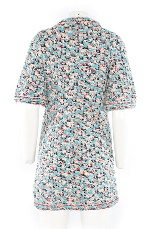 CHANEL MULTI KNIT MINI DRESS FR 36 UK 8