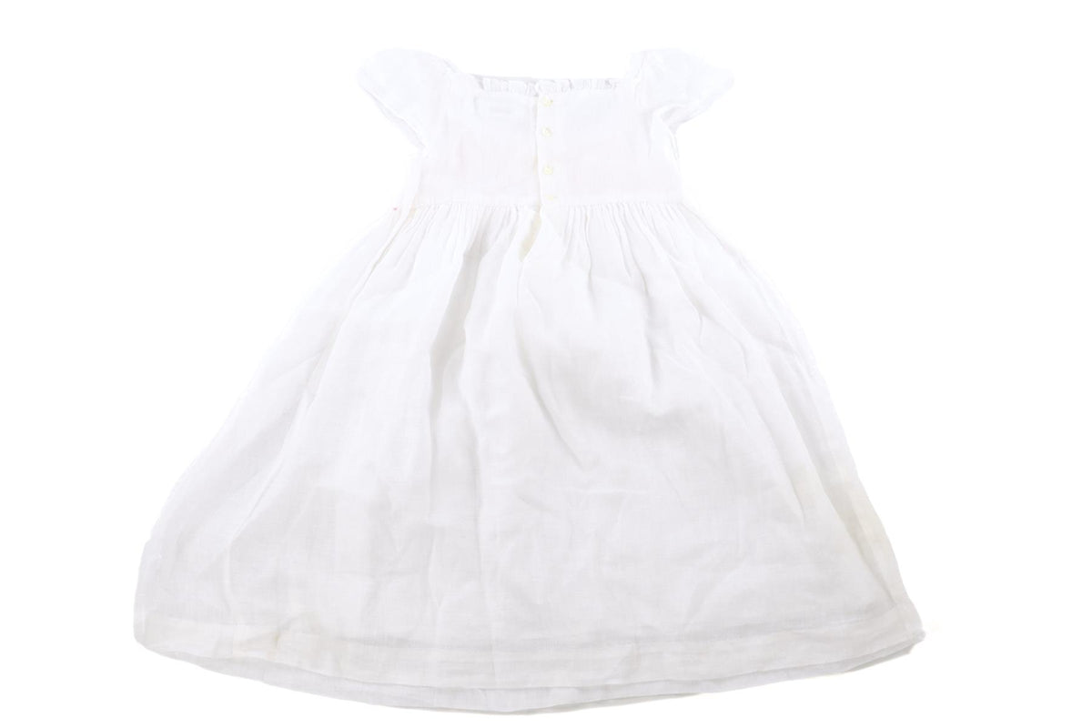 BONPOINT WHITE KIDS GIRLS DRESS 6 YEARS