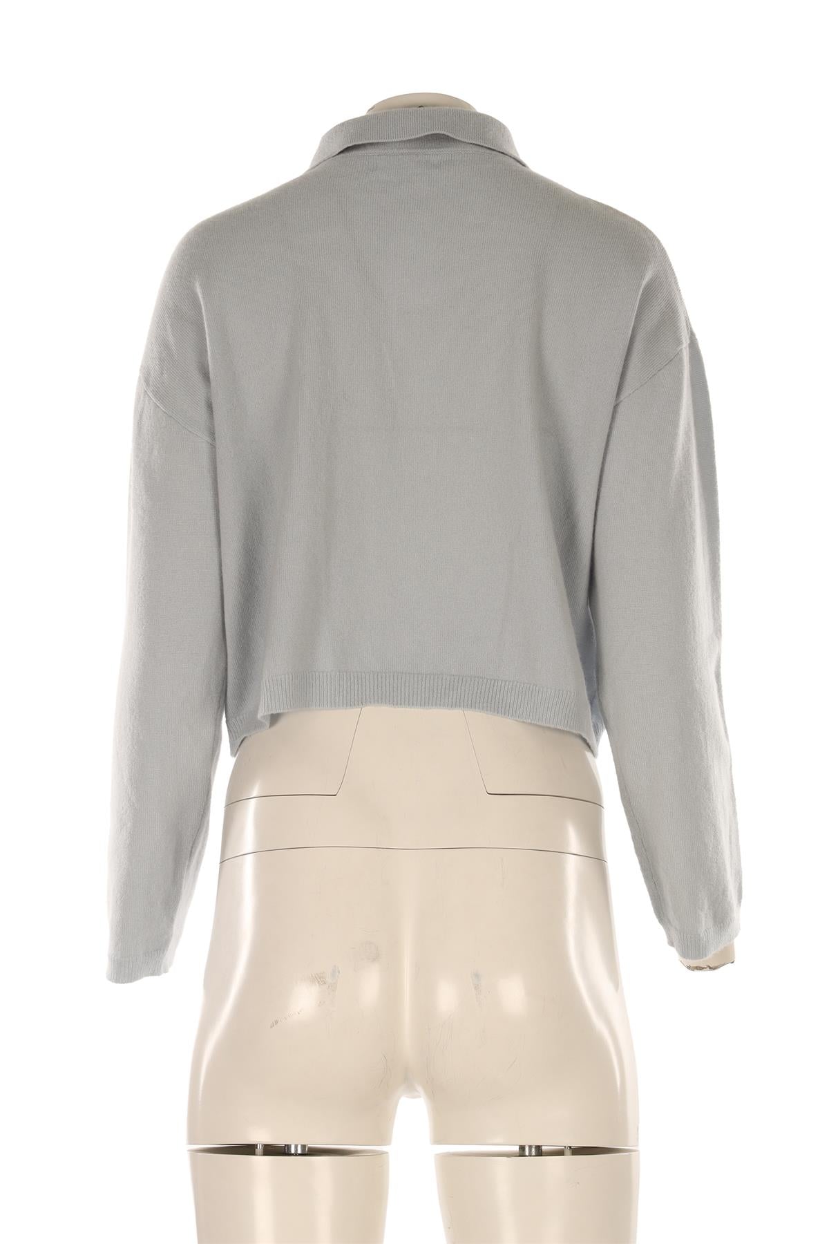 SABLYN BLUE CASHMERE TOP SMALL