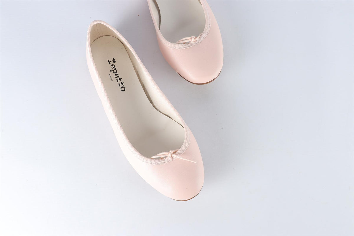 REPETTO PINK LEATHER BALLET FLATS EU 38.5 UK 5.5 US 8.5
