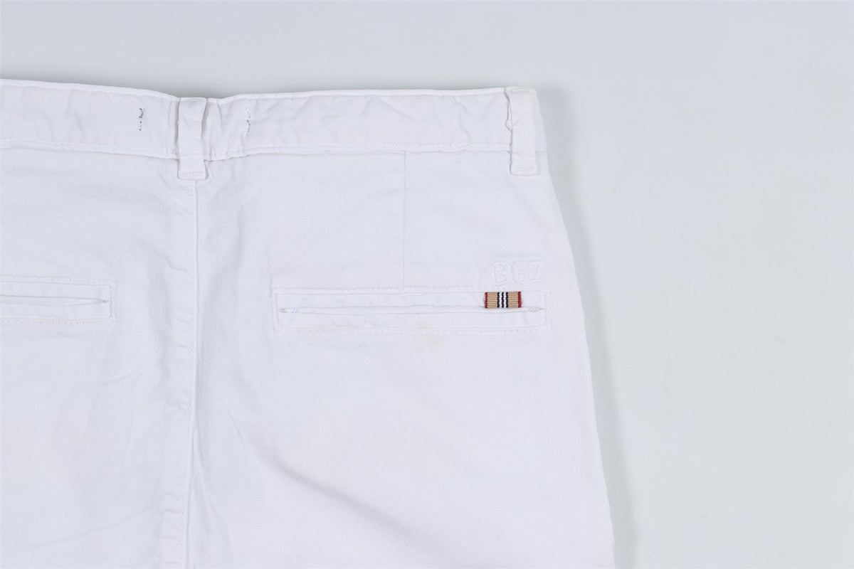 BONPOINT WHITE KIDS BOY SHORTS 10 YEARS