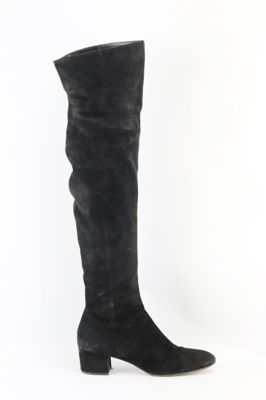 GIANVITO ROSSI SUEDE OVER THE KNEE BOOTS EU 38.5 UK 5.5 US 8.5