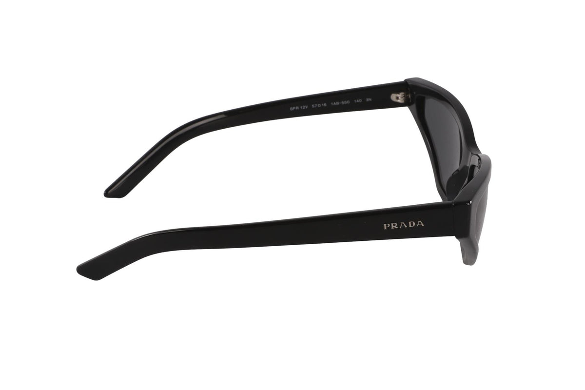 PRADA BLACK CAT EYE ACETATE SUNGLASSES