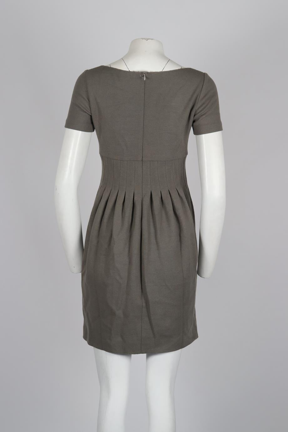 FENDI WOOL MINI DRESS IT 42 UK 10