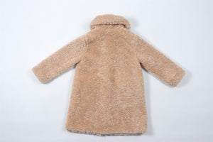 MONNALISA BEIGE KIDS GIRLS COAT 5 YEARS