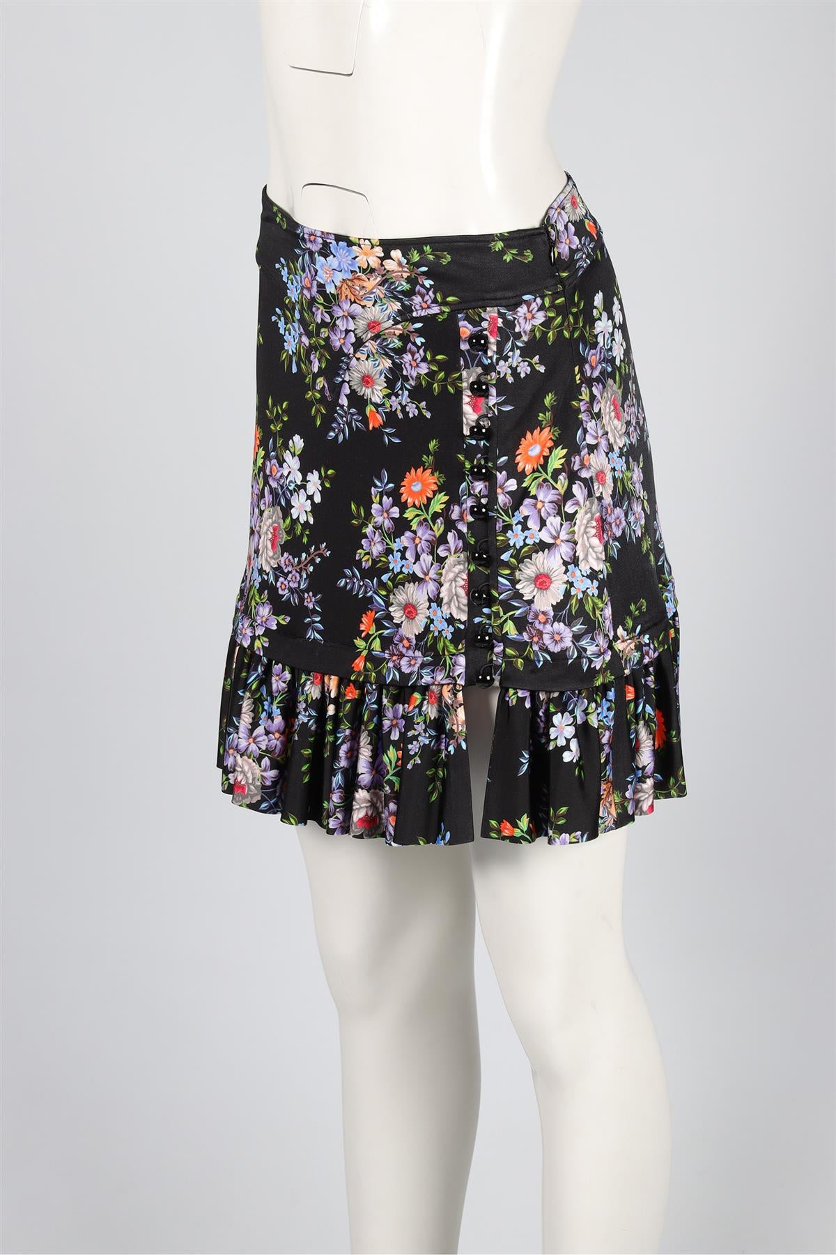 PACO RABANNE MULTI JERSEY MINI SKIRT FR 38 UK 10