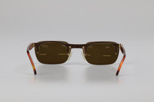 ESCADA SQUARE FRAME TORTOISESHELL ACETATE SUNGLASSES