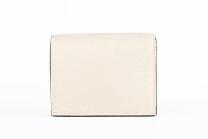 GUCCI CREAM ZUMI GG LEATHER WALLET