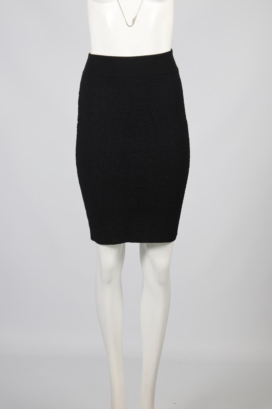 ALEXANDER MCQUEEN KNIT MIDI SKIRT SMALL