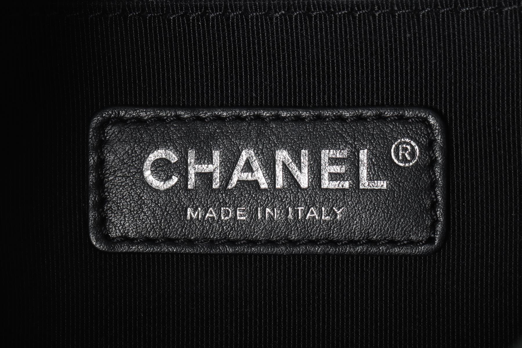 CHANEL BLACK 2018 GRAINED CRUMPLED CALFSKIN LEATHER BACKPACK