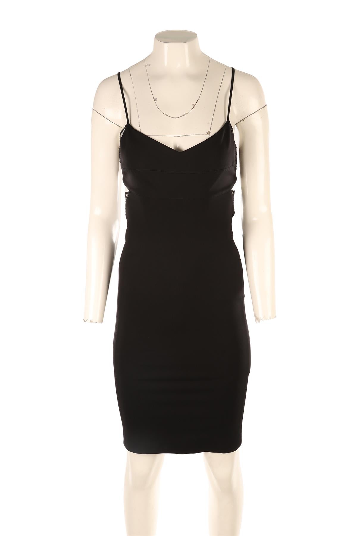 NOAM HANOCH BLACK JERSEY DRESS US 4