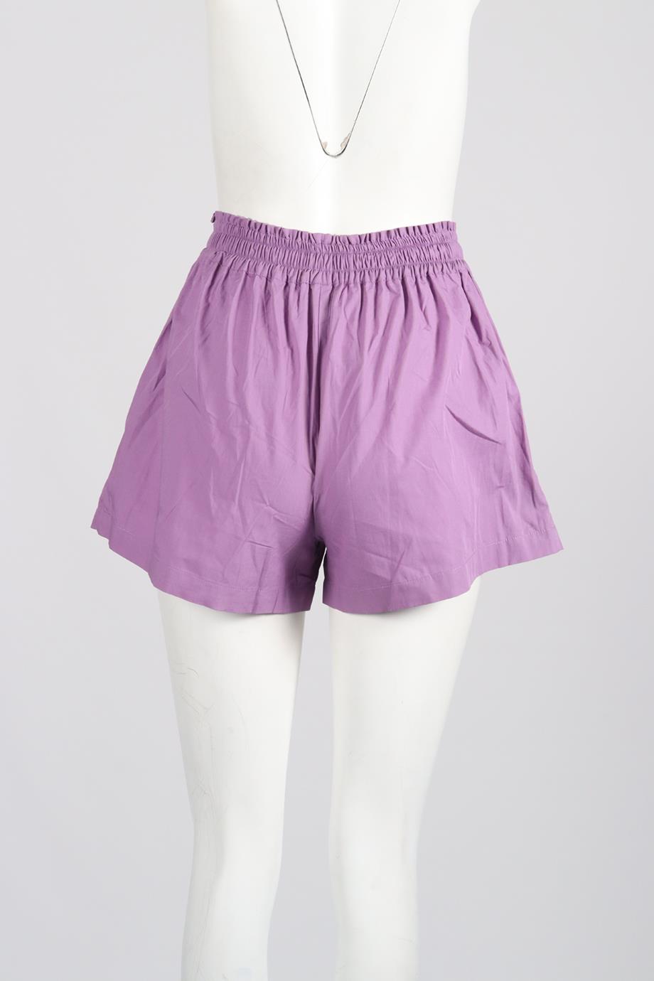 FAITHFULL THE BRAND COTTON SHORTS XSMALL