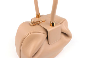 GABRIELA HEARST BEIGE NINA LEATHER TOTE BAG