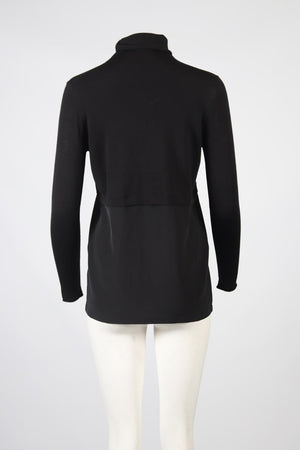 CHLOE WOOL AND SILK BLEND SWEATER SMALL