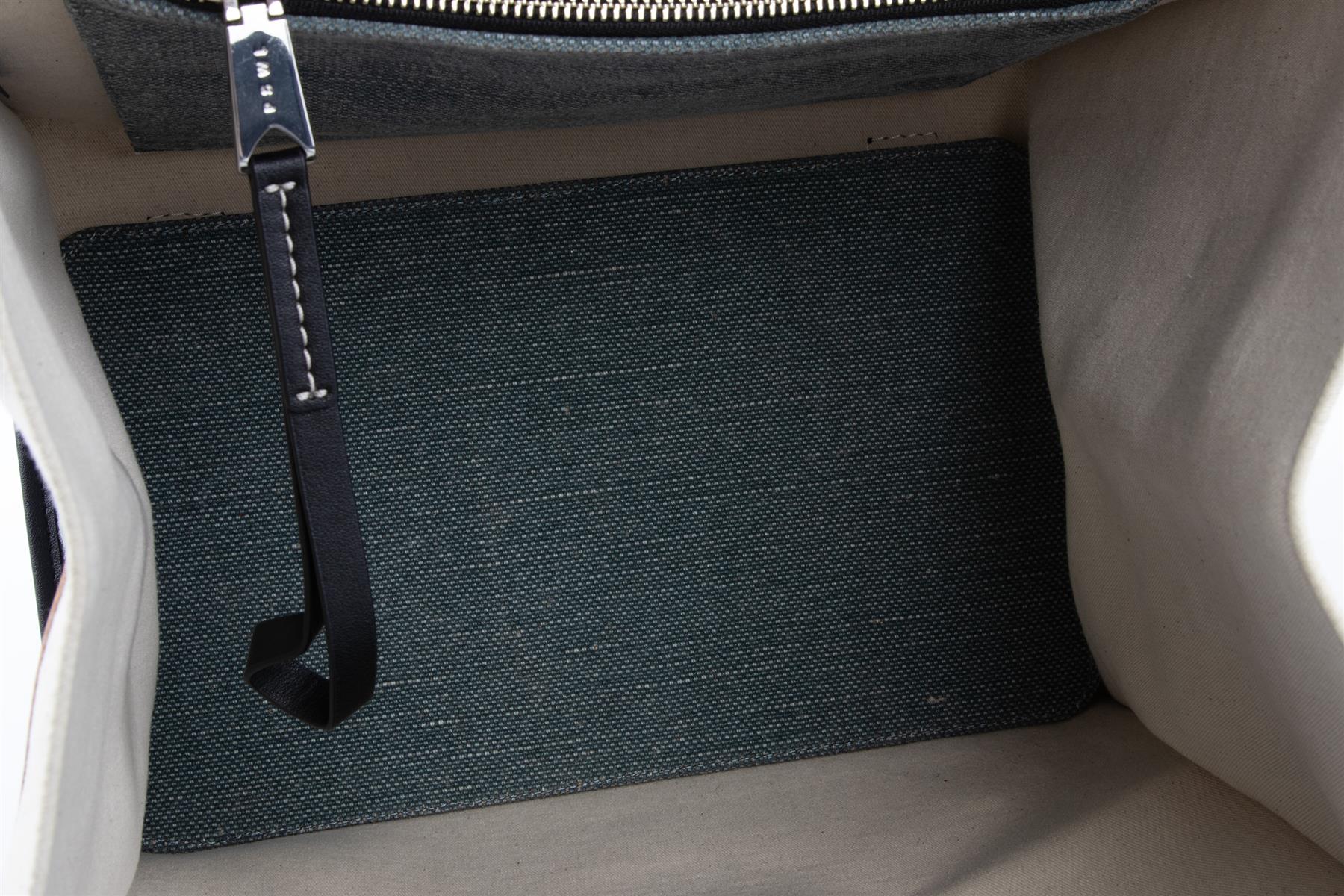 PROENZA SCHOULER WHITE LABEL MULTI MORRIS LARGE CANVAS SHOULDER BAG