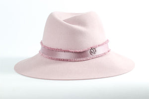 MAISON MICHEL PURPLE FELT HAT MEDIUM