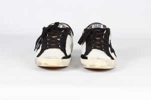 GOLDEN GOOSE DELUXE BRAND CREAM SUPERSTAR LEATHER SNEAKERS EU 40 UK 7 US 10