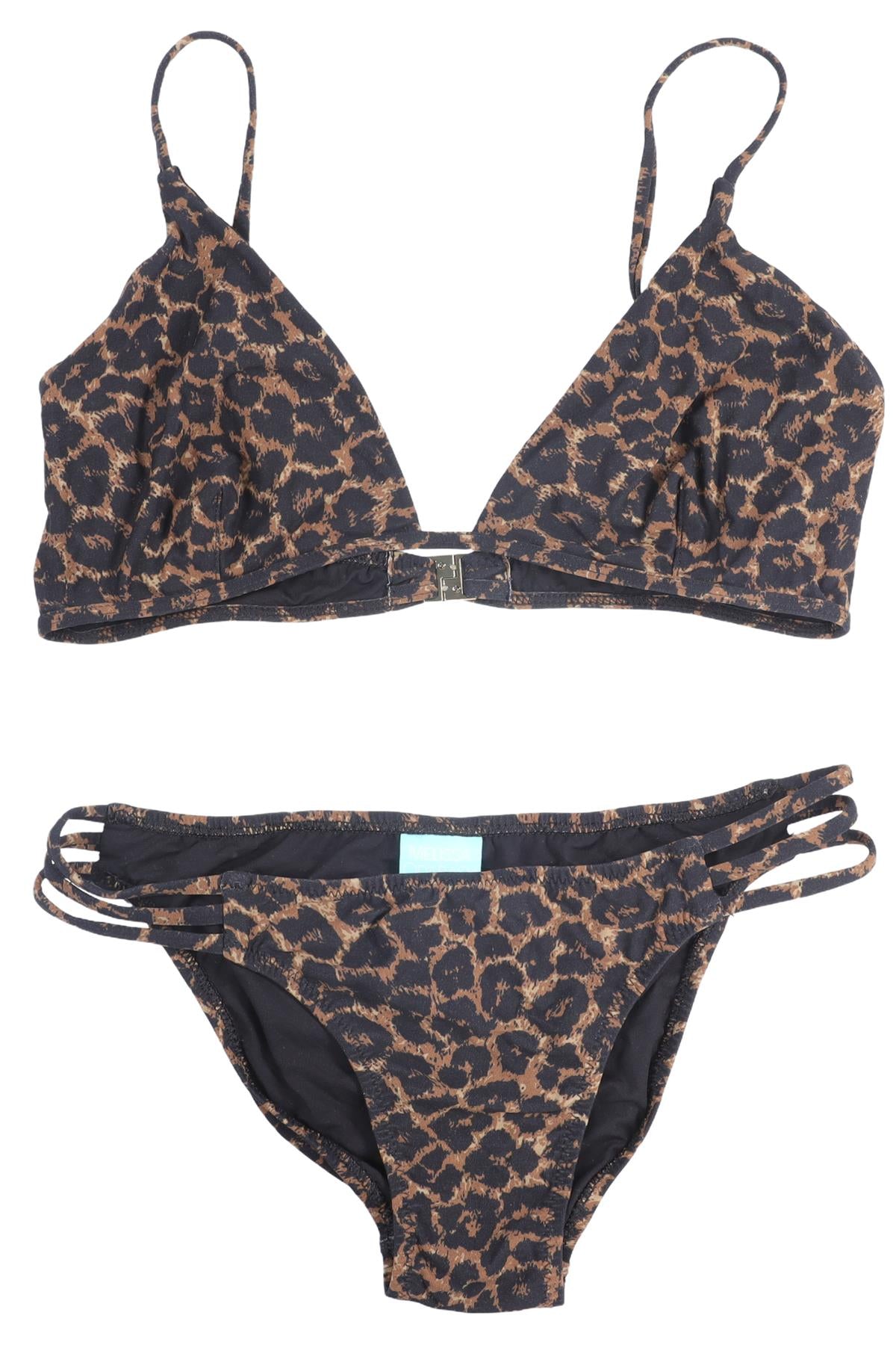 MELISSA ODABASH BLACK BIKINI UK 10-14