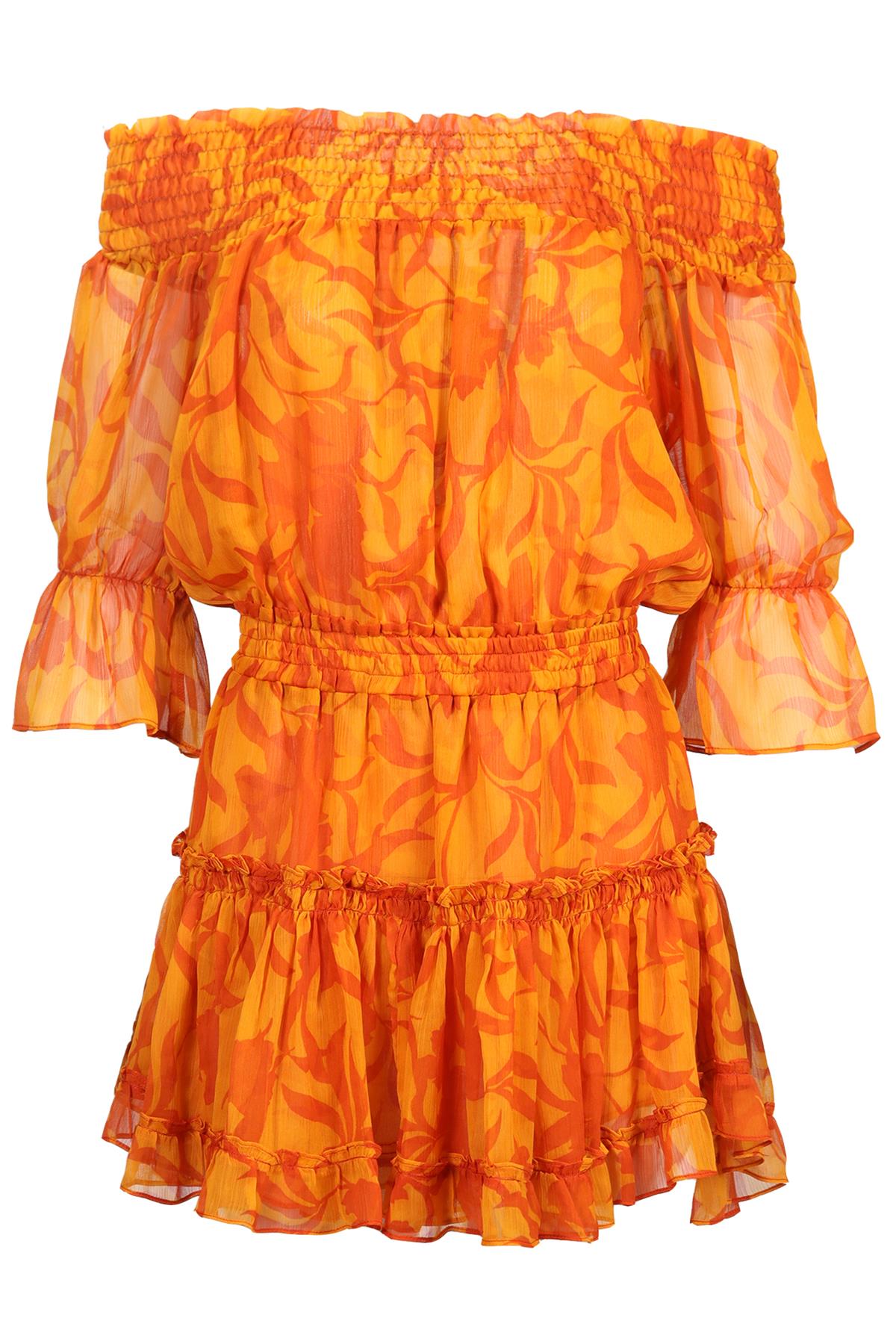 MISA LOS ANGELES CHIFFON MINI DRESS MEDIUM