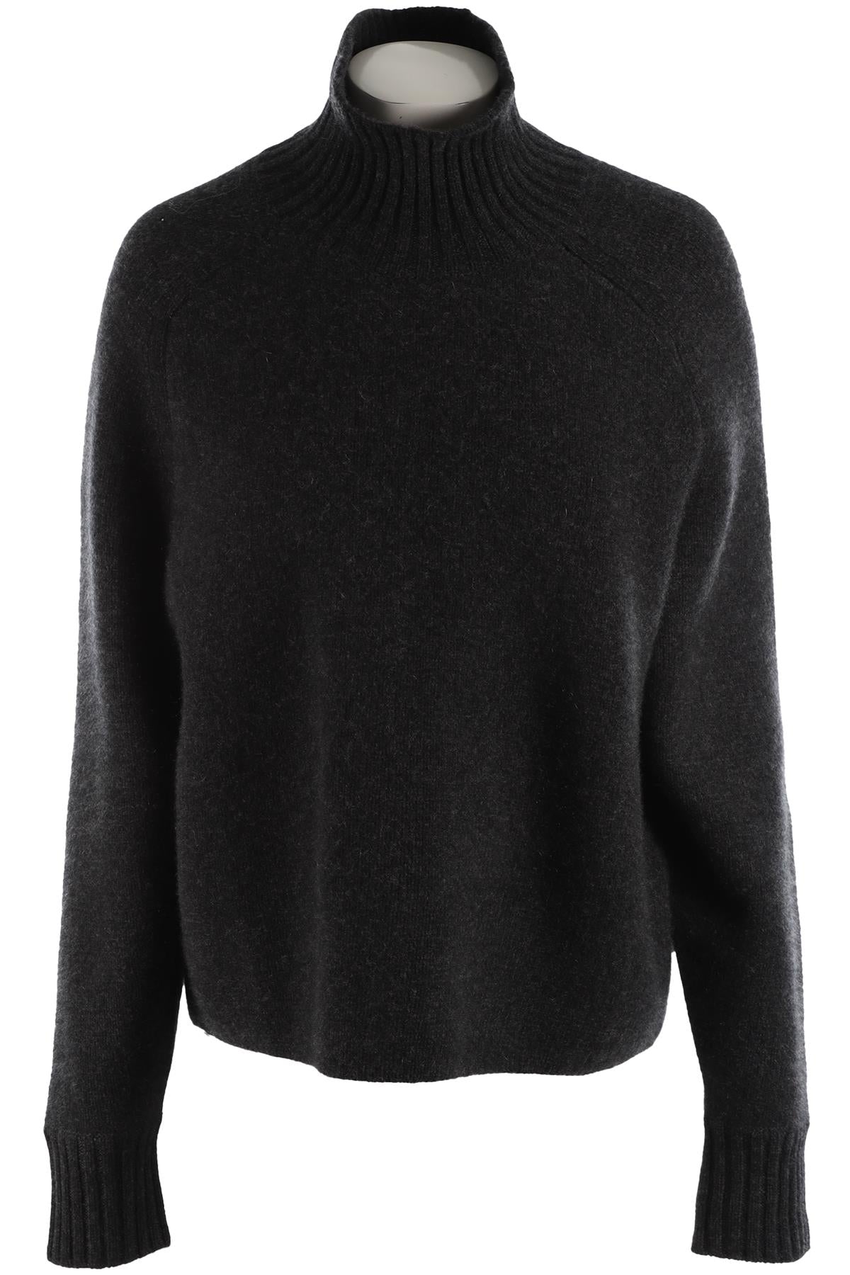 LE KASHA GREY CASHMERE SWEATER SMALL/MEDIUM