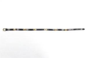 ISABEL MARANT BLACK LEATHER WAIST BELT MEDIUM
