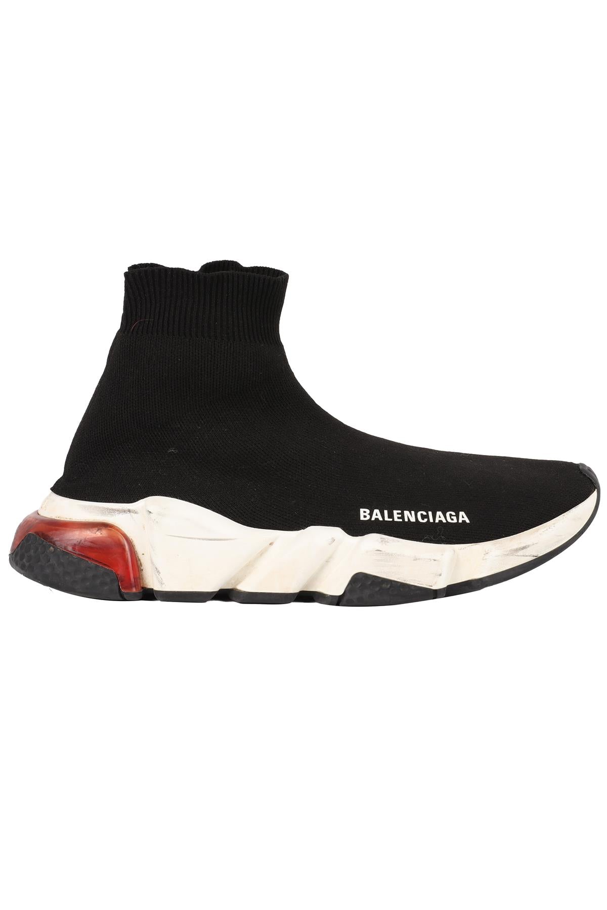 BALENCIAGA BLACK SPEED KNIT SNEAKERS EU 38 UK 5 US 8