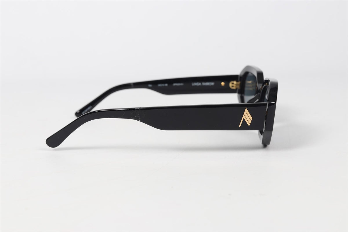 THE ATTICO + LINDA FARROW OCTOGONAL FRAME ACETATE SUNGLASSES