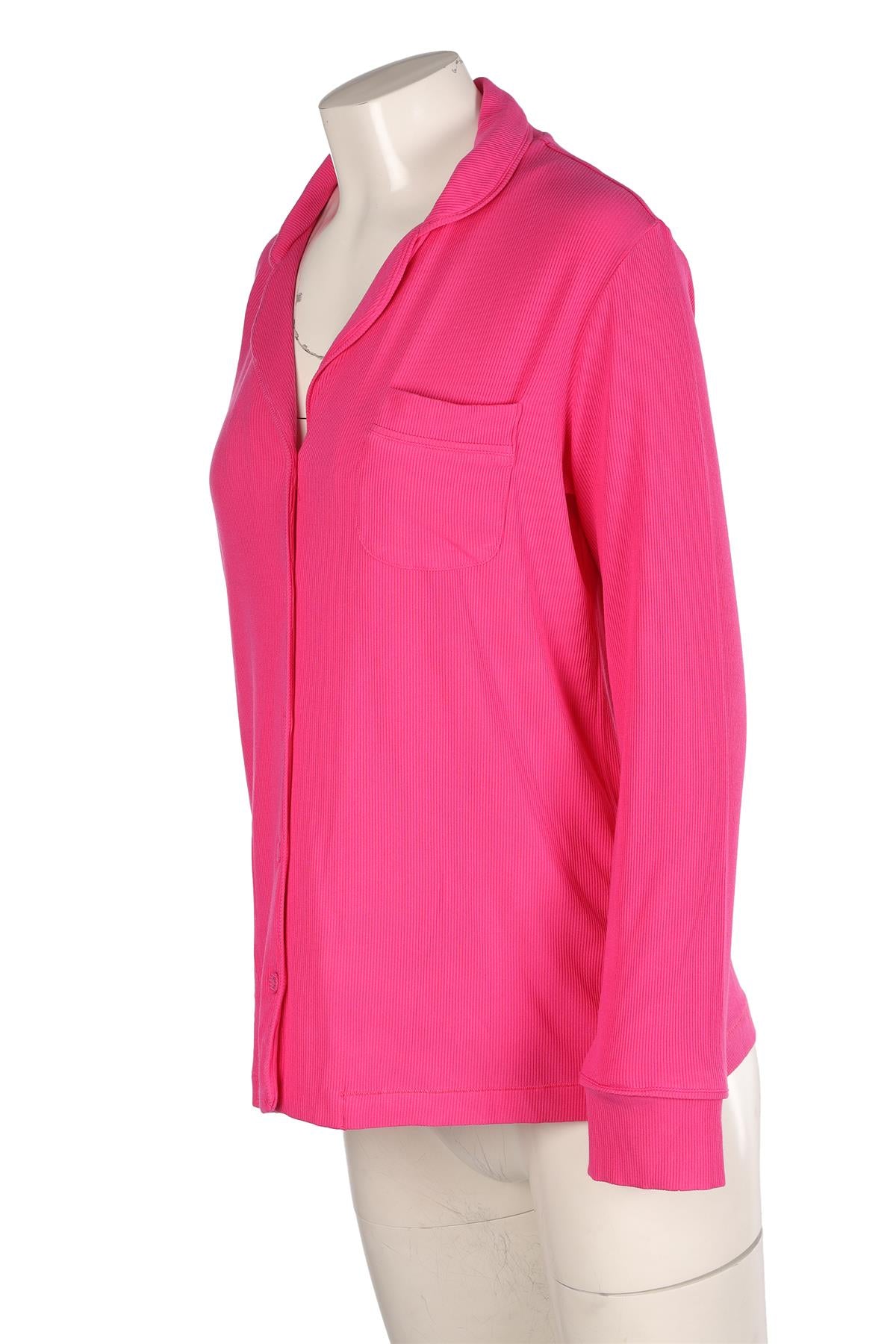 SKIMS PINK PYJAMA TOP SMALL