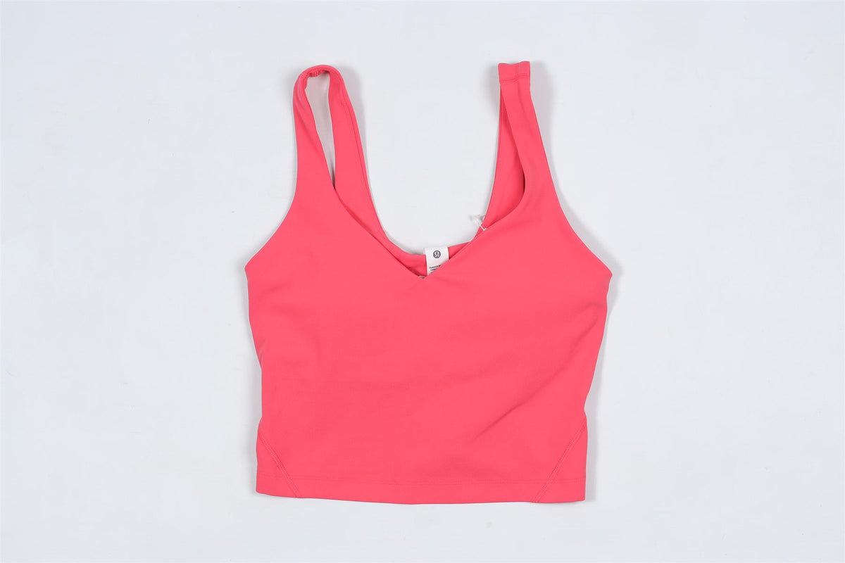 LULULEMON PINK SPORTS BRA US 4 UK 8