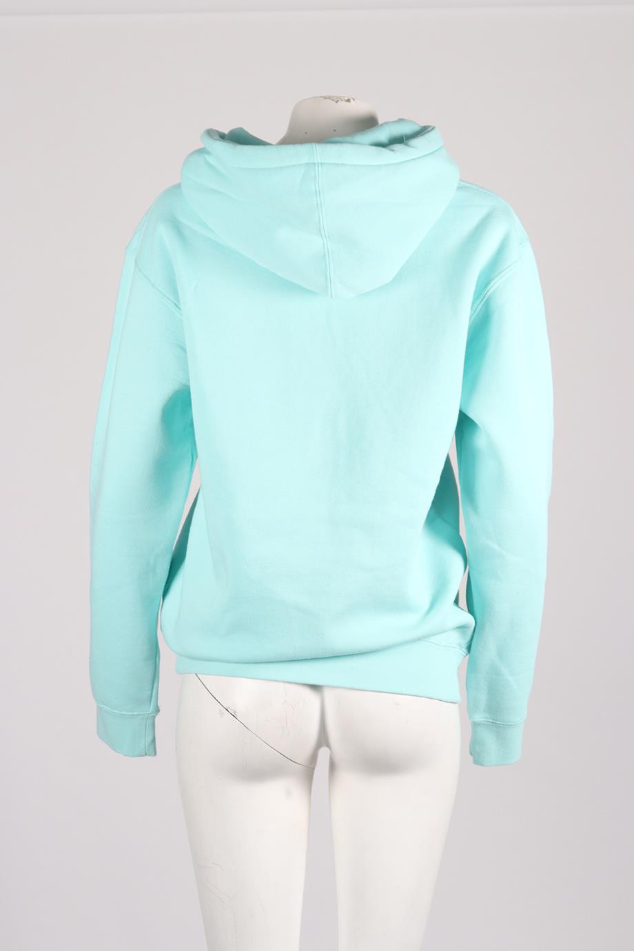 HALFWAY DEAD PRINTED COTTON BLEND HOODIE SMALL