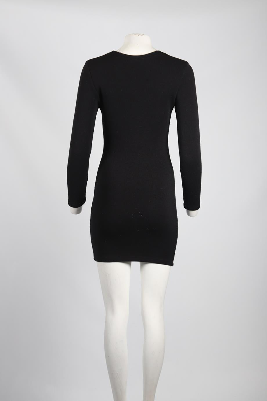 IRO WOOL BLEND MINI DRESS FR 38 UK 10