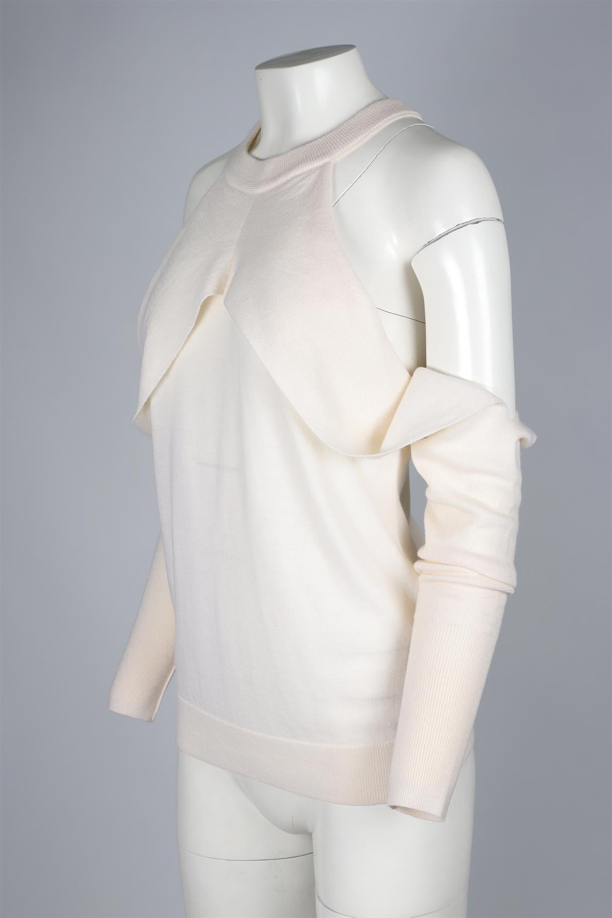 DION LEE CREAM WOOL SWEATER UK 6