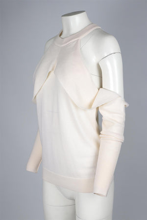 DION LEE CREAM WOOL SWEATER UK 6