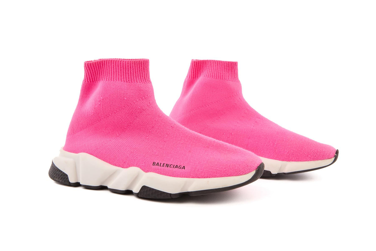 BALENCIAGA PINK KIDS GIRLS SNEAKERS EU 29-30 UK 11-11.5 US 12-12.5