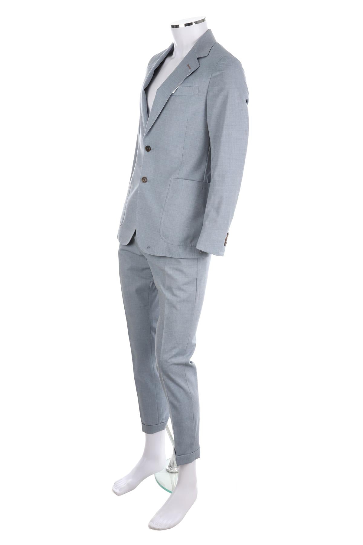 PAUL SMITH BLUE MENS WOOL SUIT UK/US 36 FR 36 IT 46