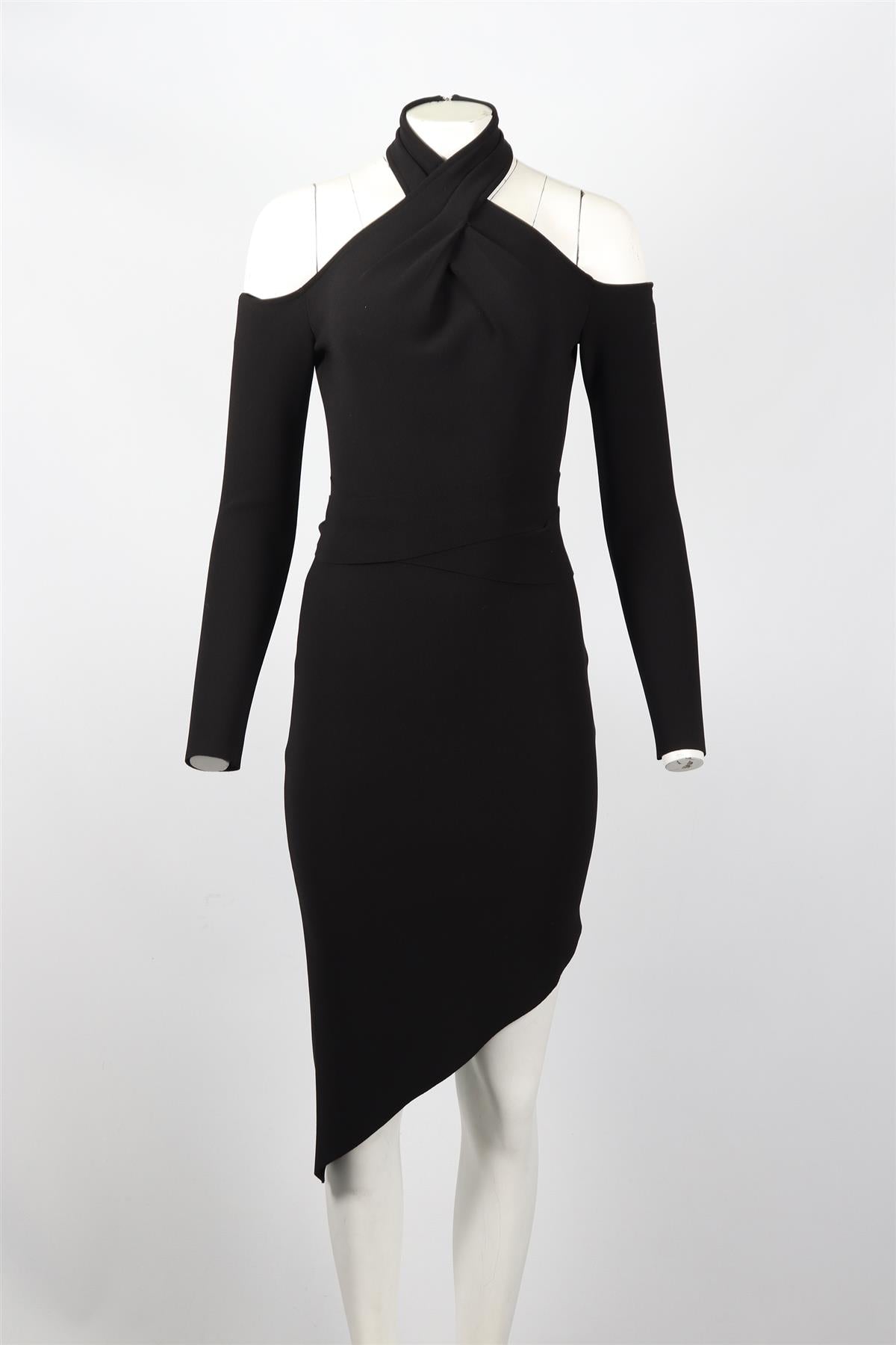 BEC+BRIDGE CREPE MIDI DRESS UK 8