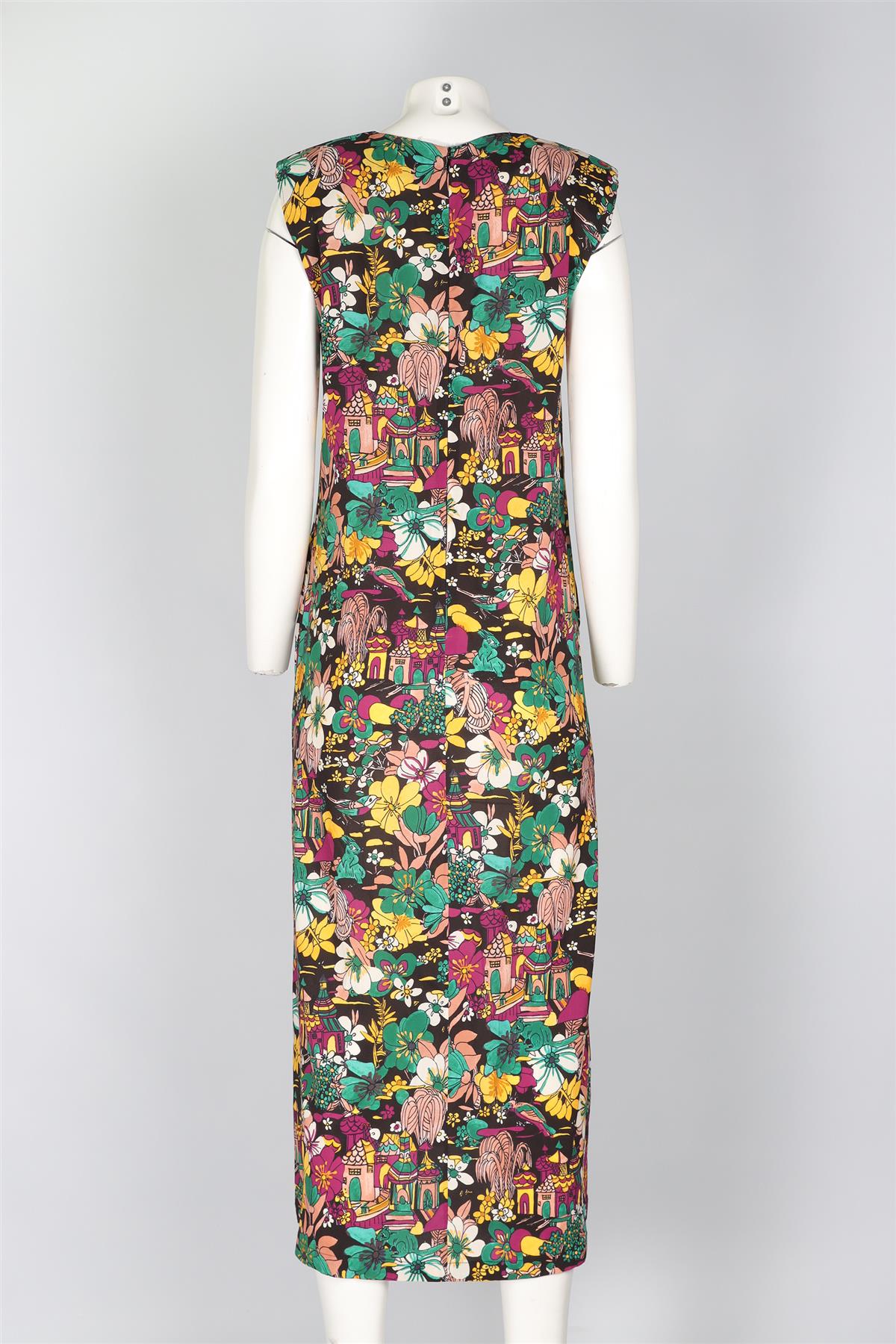 LA DOUBLEJ MULTI CREPE MAXI DRESS MEDIUM